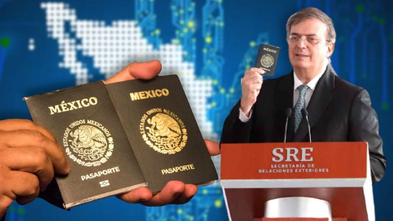 Marcelo Ebrard pasaporte electronico