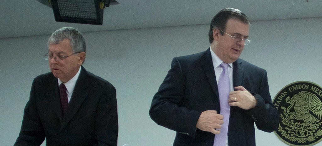 Manuel Camacho y Marcelo Ebrard