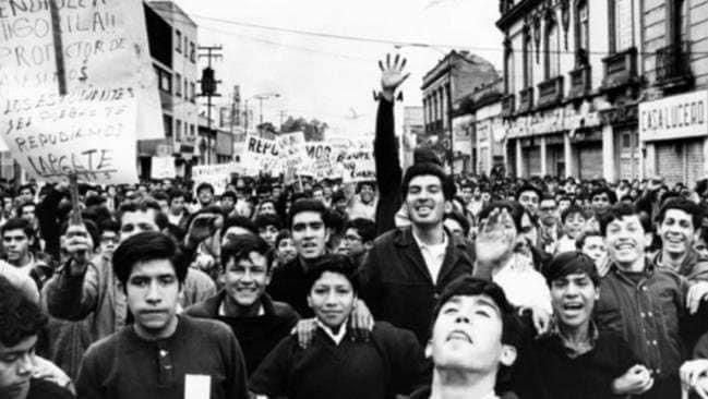 movimiento estudiantil 1968 Mexico