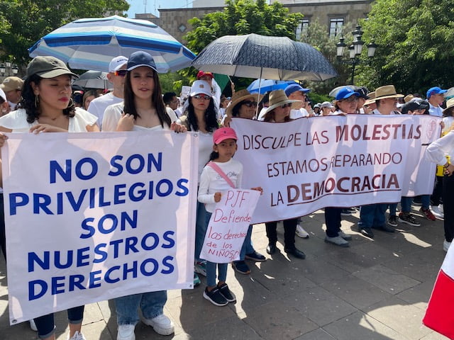 protesta trabajadores poder judicial