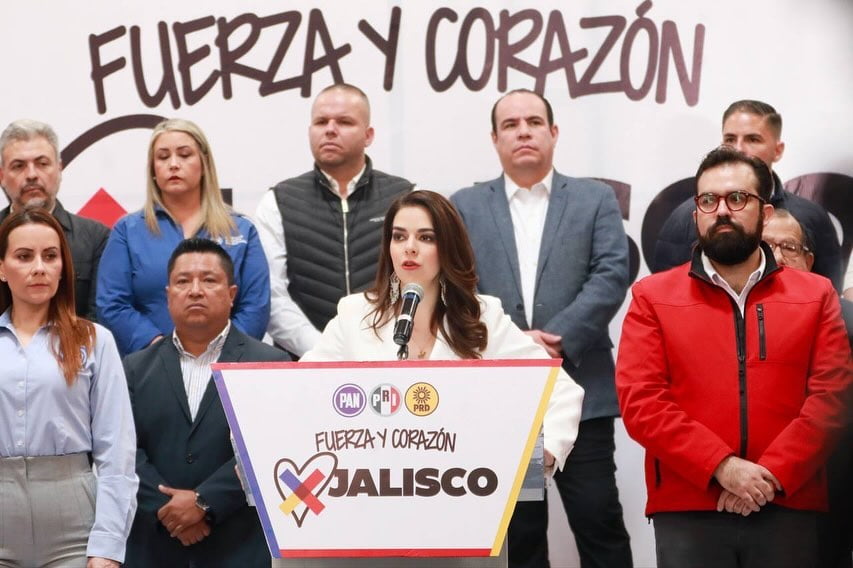 Laura Haro, candidata de la coalición Fuerza y Corazón por Jalisco