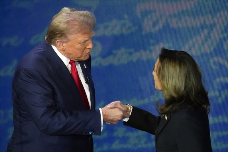 debate presidencial EU kamala Harris Trump