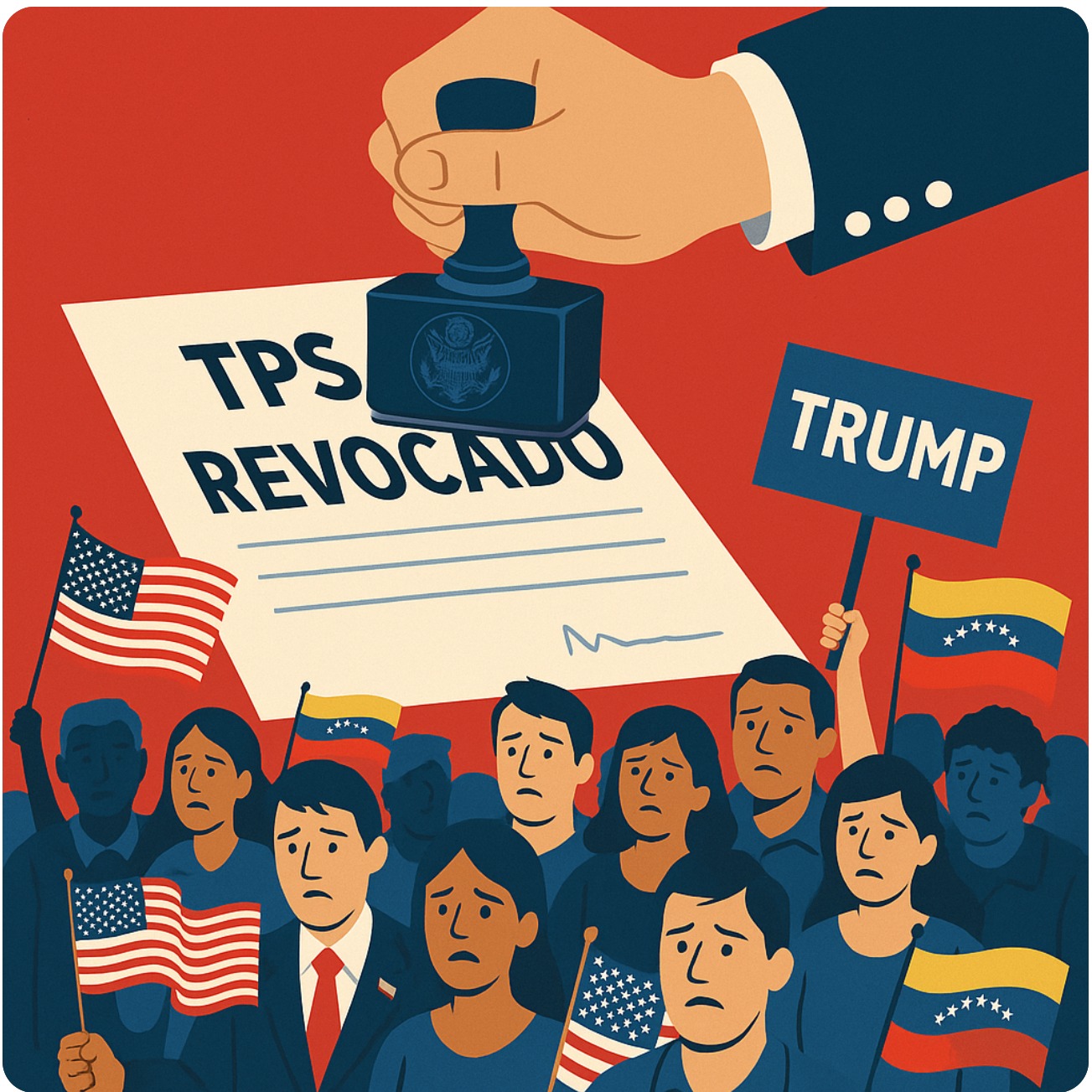 Sentencia de la Corte Suprema de Estados Unidos deja a 350 mil venezolanos sin protección