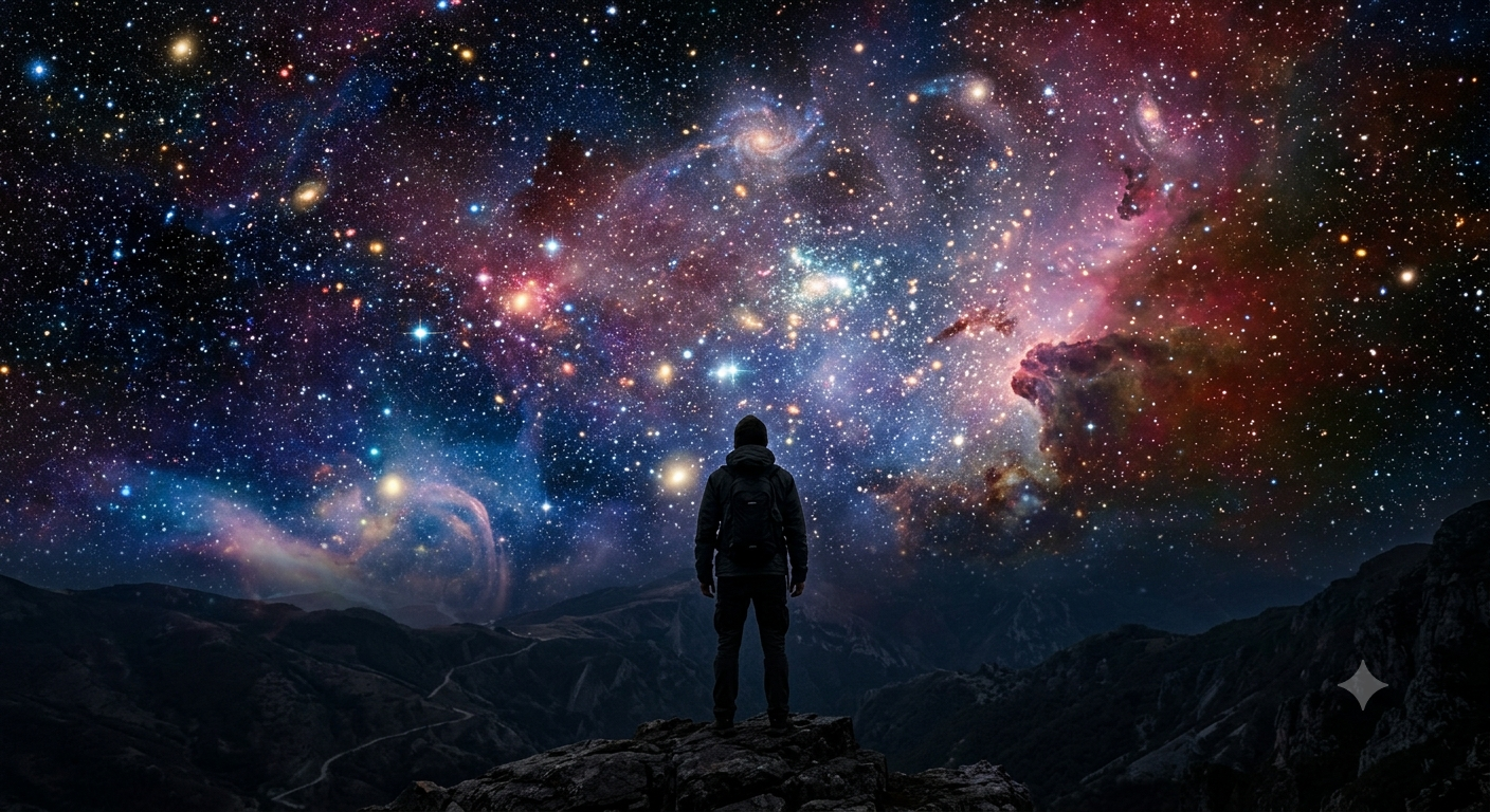 Inspiración entre las estrellas y el suelo