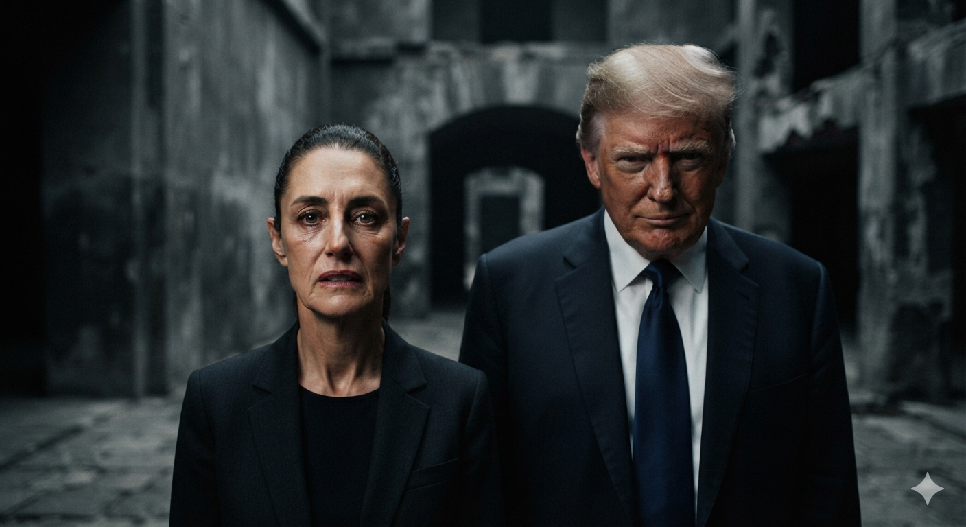 El confuso compartamiento de Claudia y los norteamericanos